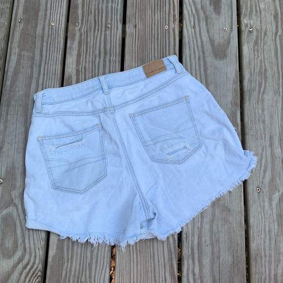 American Eagle Mom Shorts SZ 8 Jean stretch - Picture 2 of 4